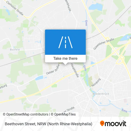 Beethovenstraße map
