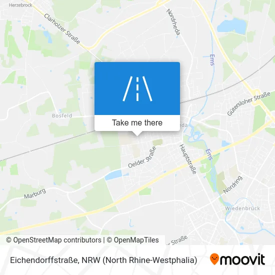 Карта Eichendorffstraße