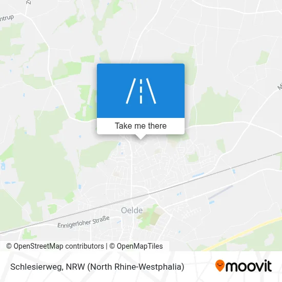 Schlesierweg map