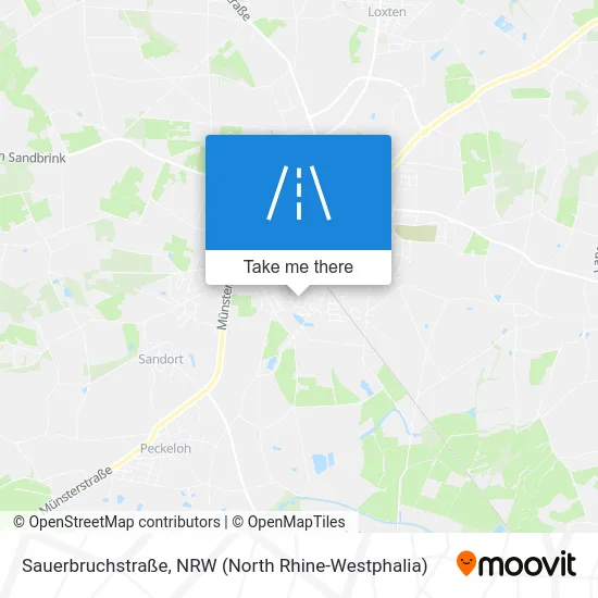 Карта Sauerbruchstraße