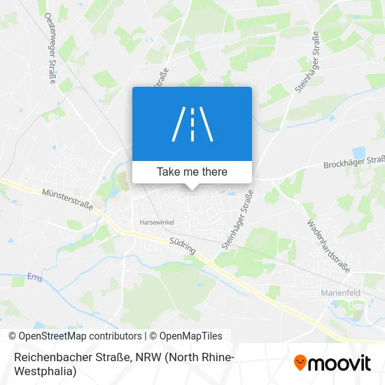 Карта Reichenbacher Straße