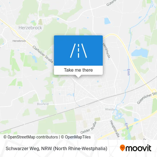 Карта Schwarzer Weg