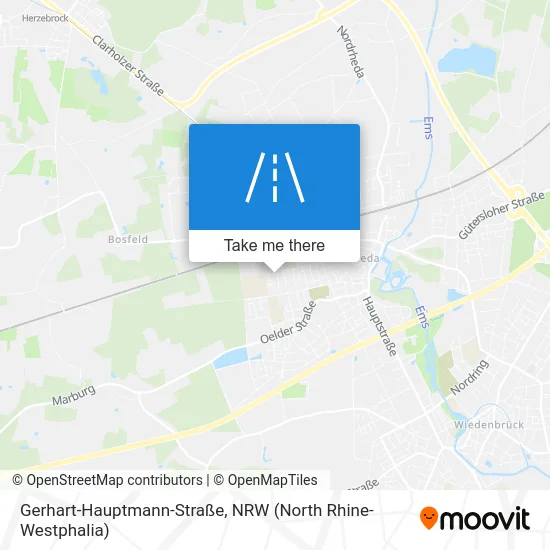 Карта Gerhart-Hauptmann-Straße