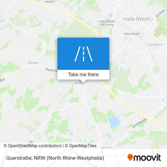 Карта Querstraße