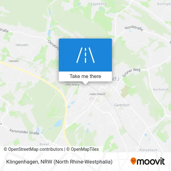 Карта Klingenhagen