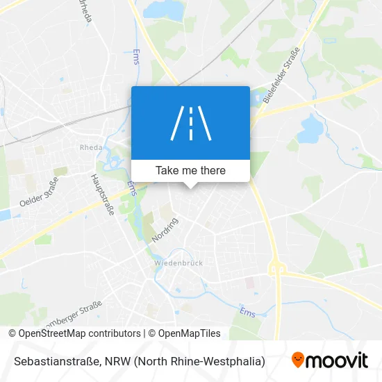 Карта Sebastianstraße