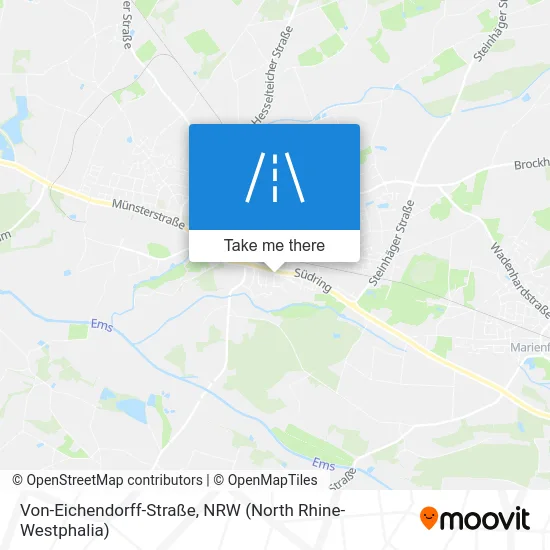 Карта Von-Eichendorff-Straße