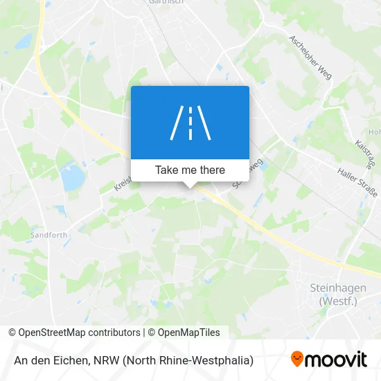 Карта An den Eichen