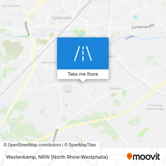 Westenkamp map
