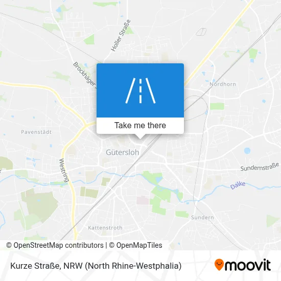 Kurze Straße map
