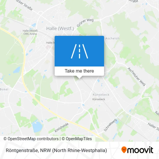 Карта Röntgenstraße