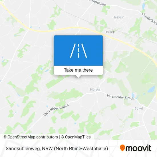 Карта Sandkuhlenweg