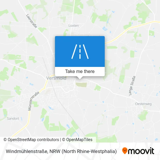 Карта Windmühlenstraße