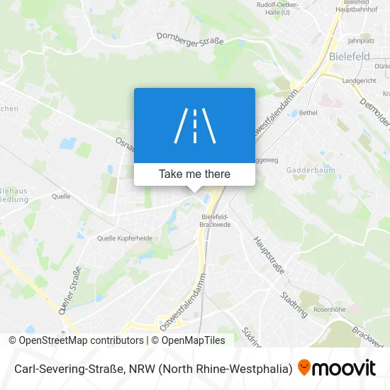 Карта Carl-Severing-Straße