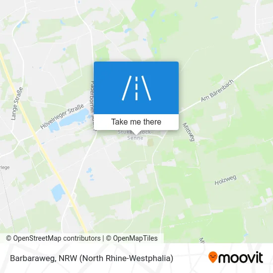 Карта Barbaraweg