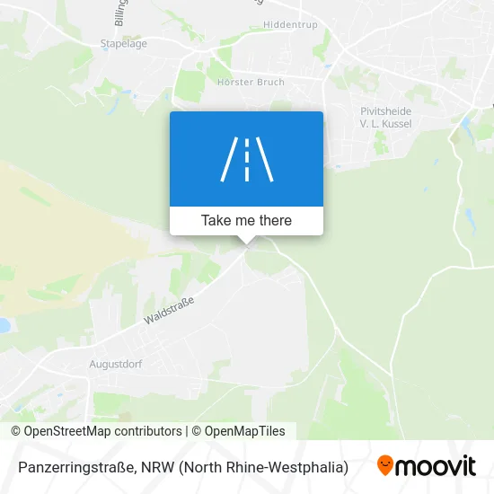 Карта Panzerringstraße