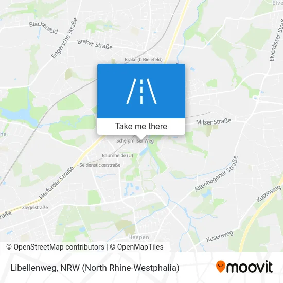 Карта Libellenweg