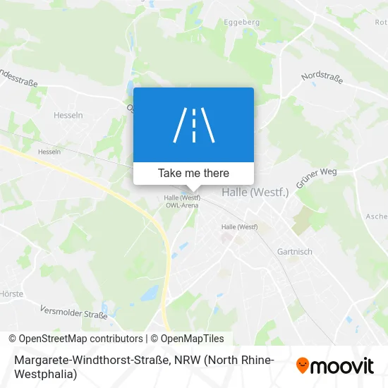 Карта Margarete-Windthorst-Straße