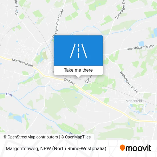 Карта Margeritenweg