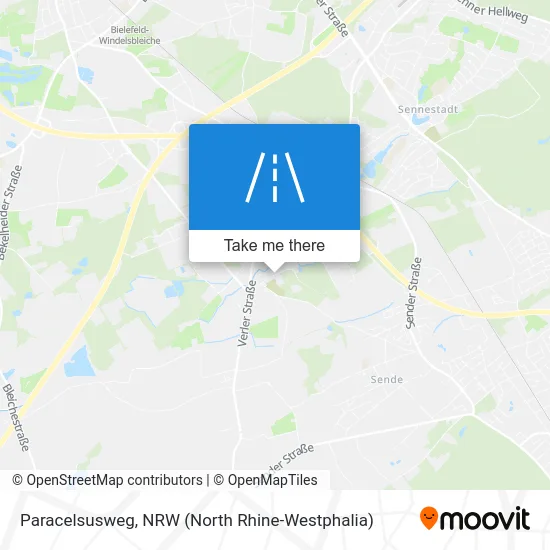 Карта Paracelsusweg