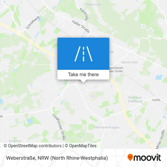 Карта Weberstraße