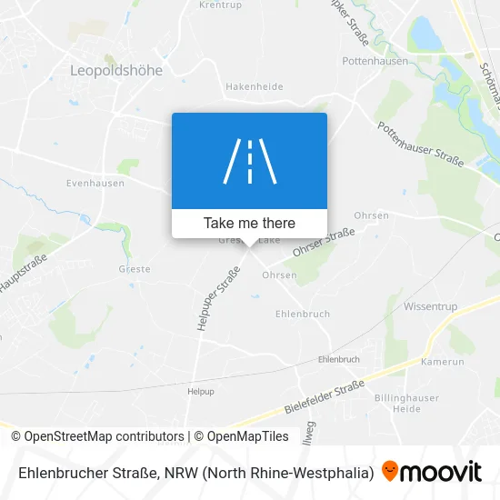 Карта Ehlenbrucher Straße