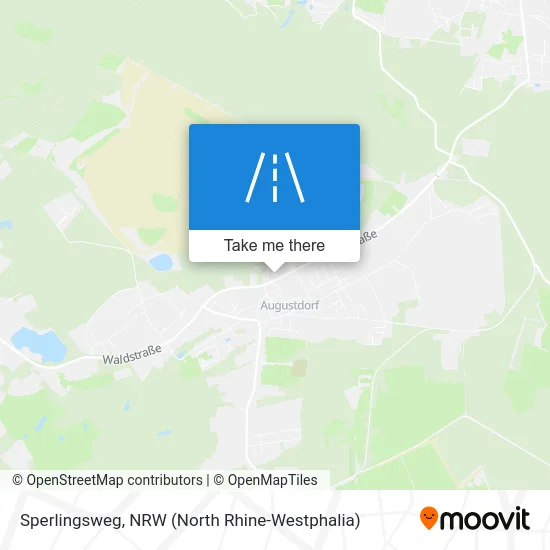 Sperlingsweg map