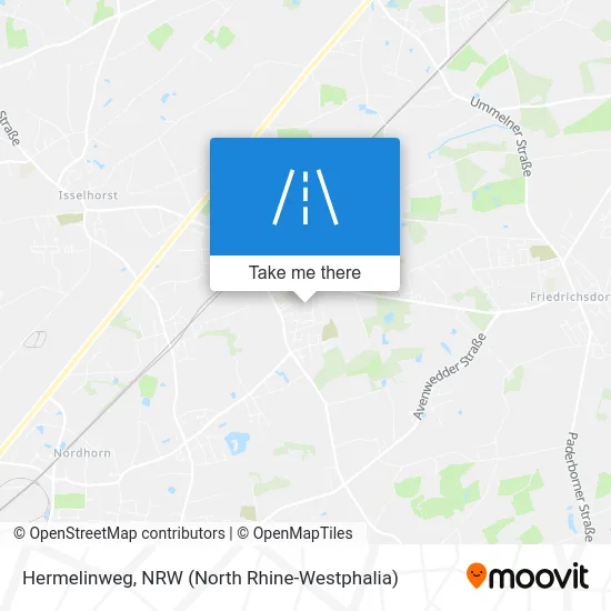 Hermelinweg map