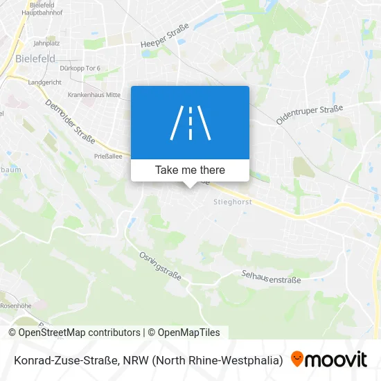 Карта Konrad-Zuse-Straße