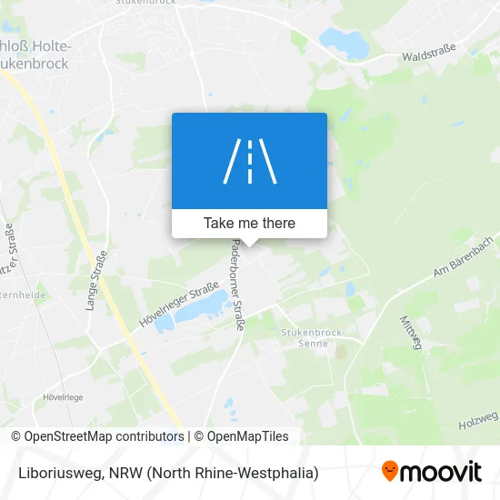 Карта Liboriusweg