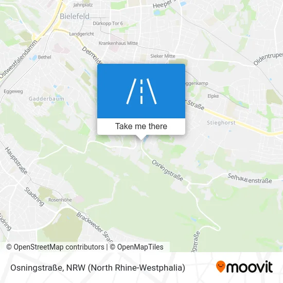 Карта Osningstraße
