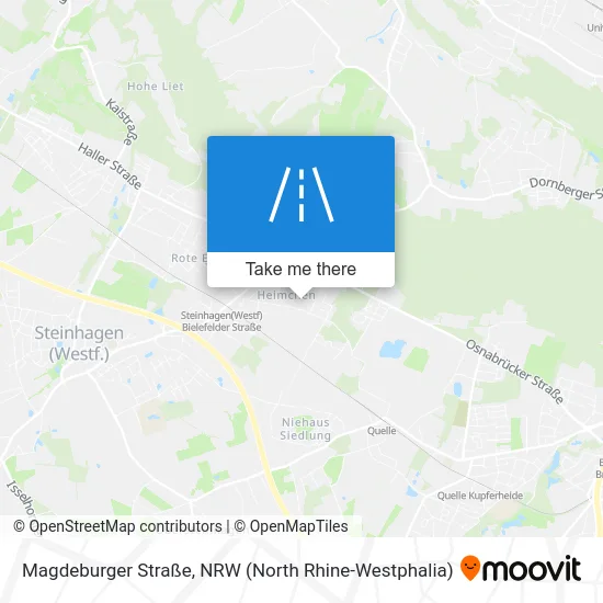 Карта Magdeburger Straße