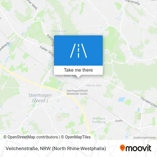 Veilchenstraße map