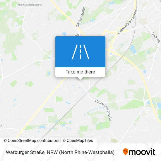 Warburger Straße map