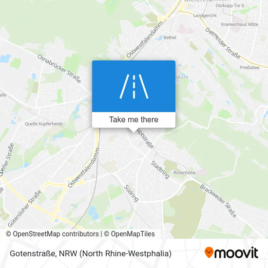 Карта Gotenstraße