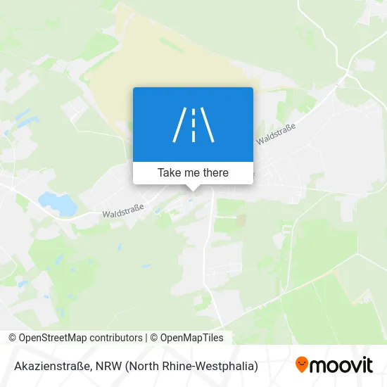 Карта Akazienstraße