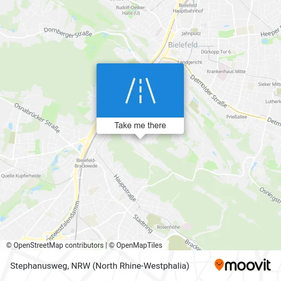 Карта Stephanusweg