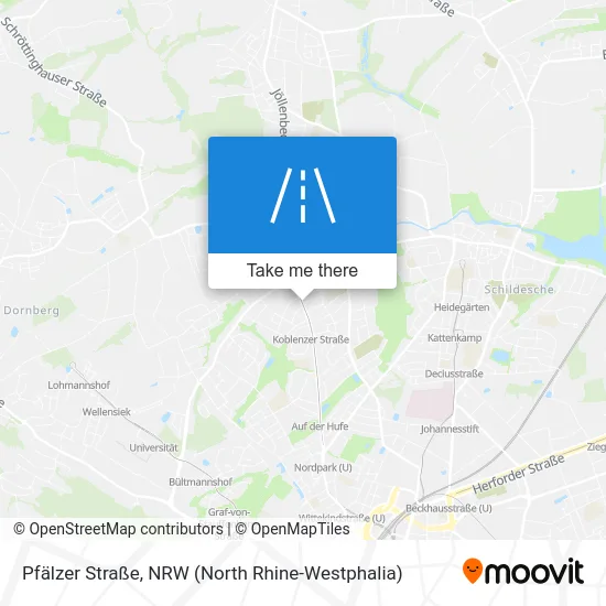 Карта Pfälzer Straße