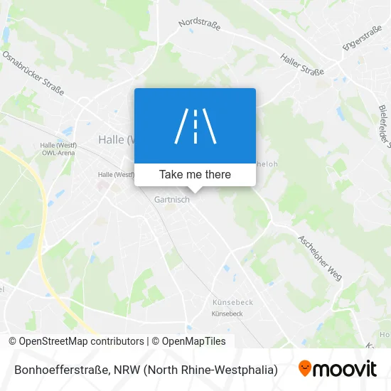 Карта Bonhoefferstraße