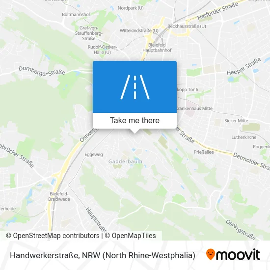 Карта Handwerkerstraße