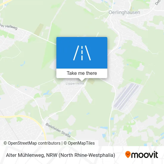 Карта Alter Mühlenweg