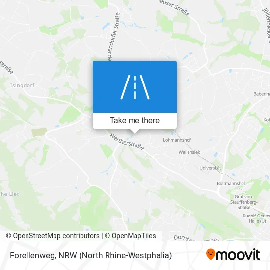 Карта Forellenweg