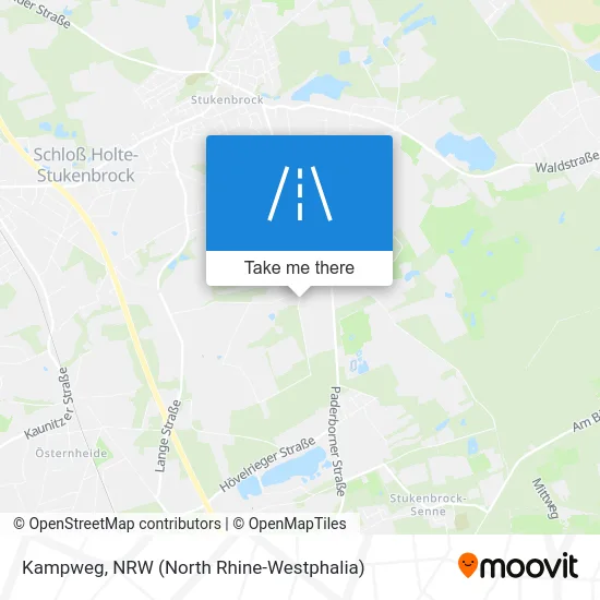 Kampweg map