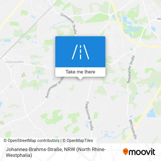 Карта Johannes-Brahms-Straße