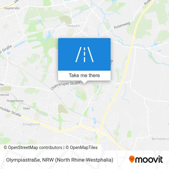 Olympiastraße map