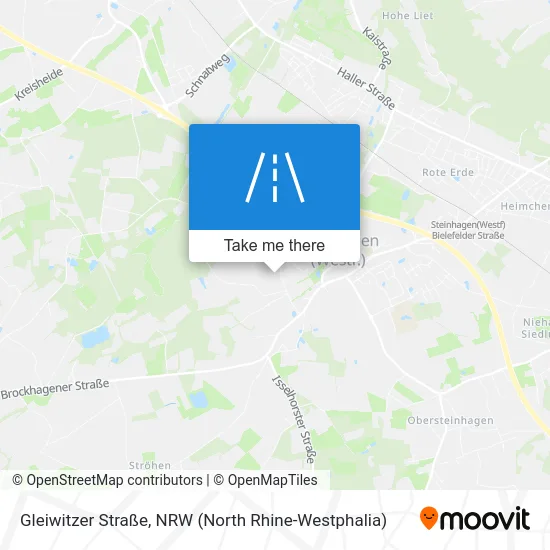 Карта Gleiwitzer Straße