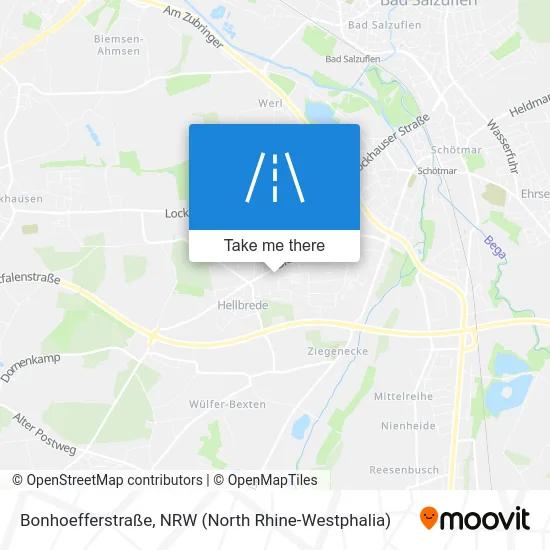Карта Bonhoefferstraße