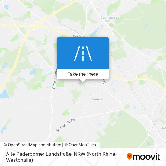 Карта Alte Paderborner Landstraße