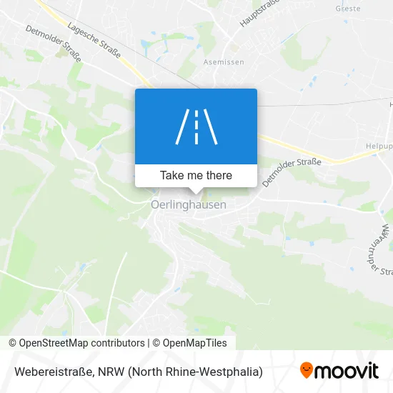 Карта Webereistraße