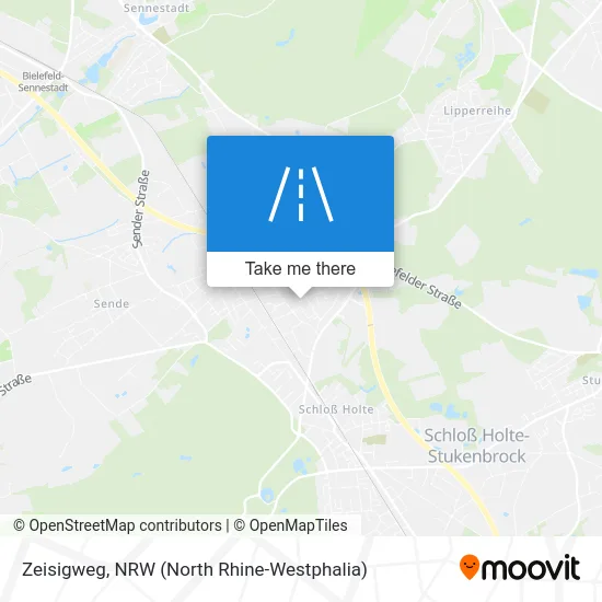 Zeisigweg map